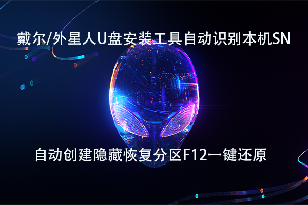 DELL戴尔/外星人U盘安装工具,自动创建隐藏分区和自动辞别本机SN-宇程系统站