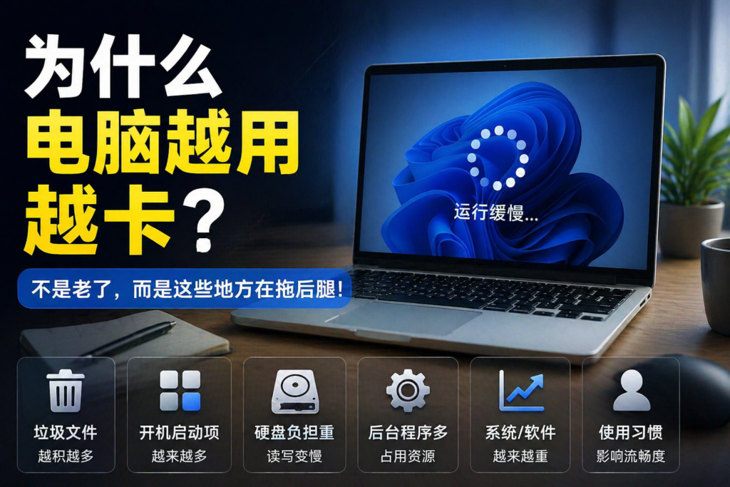 图片[1]-为什么电脑越用越卡？其实不是“老了”，而是这些地方在拖后腿-宇程系统站