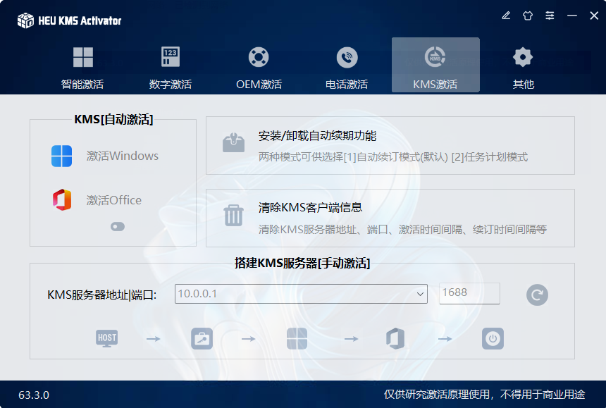 图片[3]-HEU KMS Activato v63.3.4 激活工具-宇程系统站