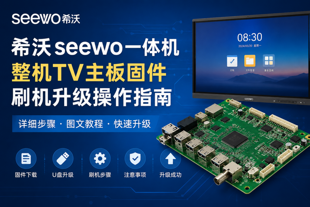 图片[1]-希沃seewo一体机整机TV主板固件刷机升级操作指南-宇程系统站