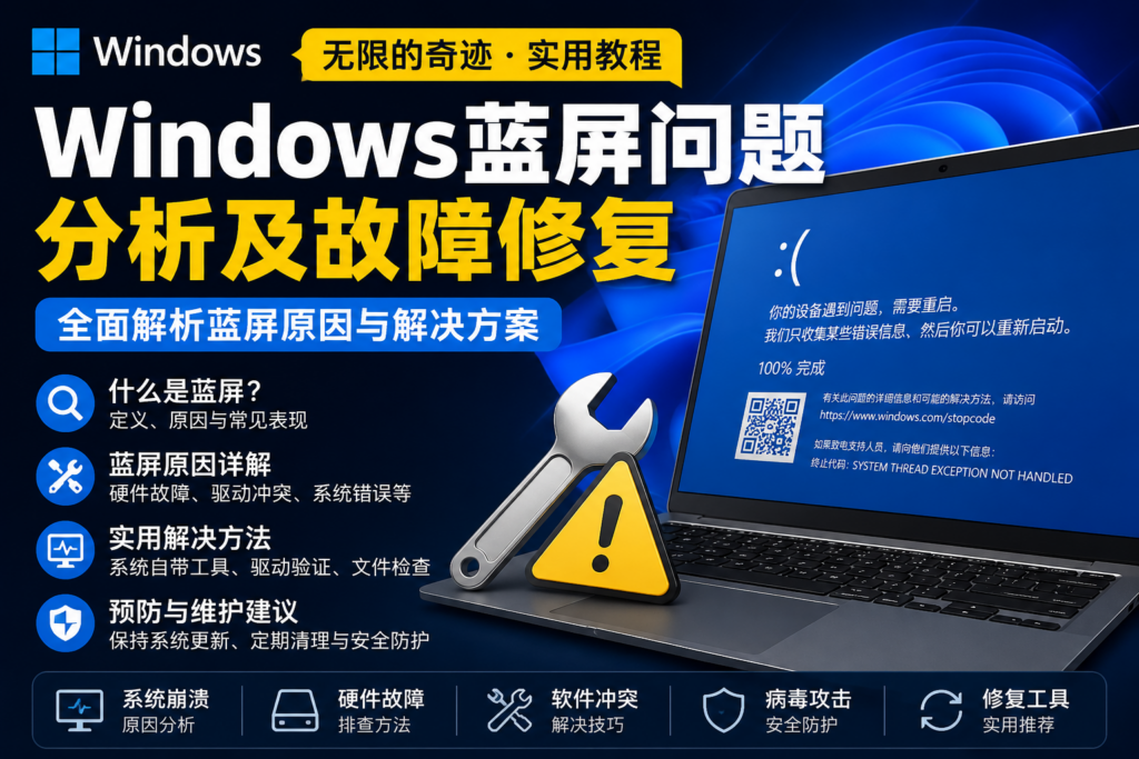 图片[1]-Windows 蓝屏问题分析及故障修复-宇程系统站