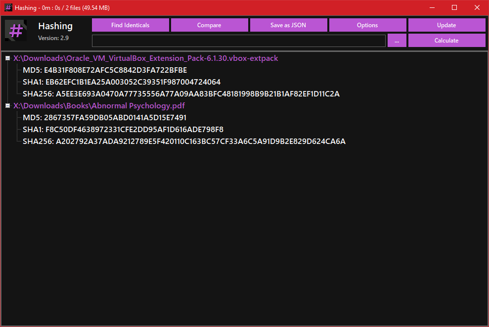 图片[1]-开源哈希校验工具 Hashing v3.7 中文多语免费版-宇程系统站