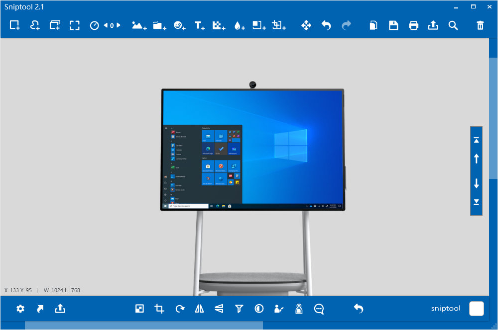 图片[2]-轻量级免费屏幕截图录像工具 Sniptool v2.1 绿色汉化版-宇程系统站