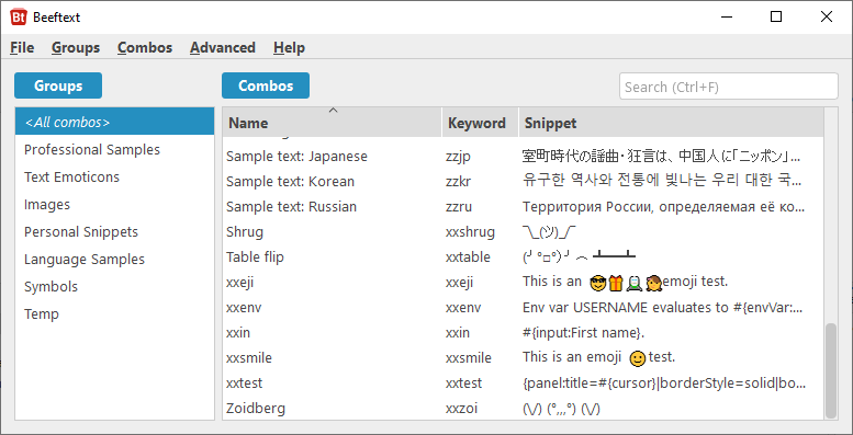 图片[1]-文本替换工具 Beeftext v16.0.0 便携版-宇程系统站