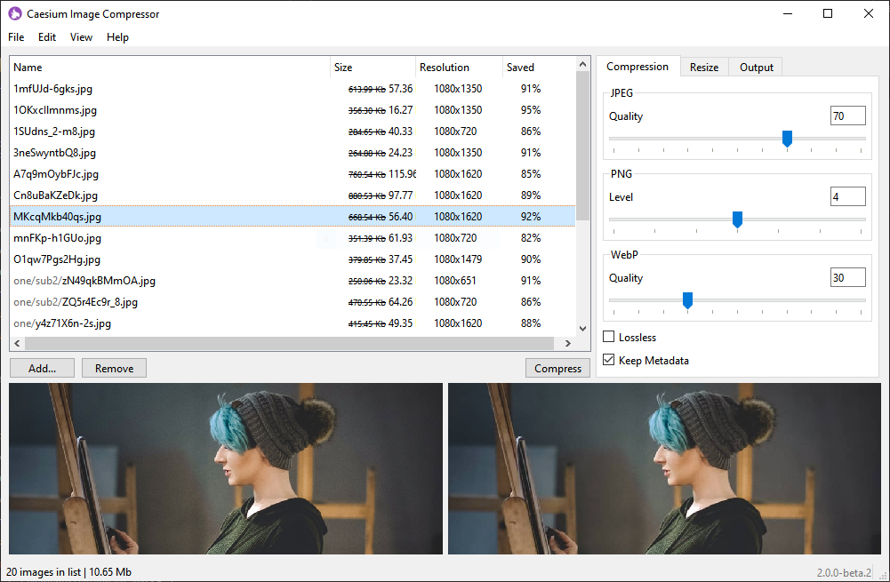 图片[1]-图像压缩 Caesium Image Compressor v2.8.5 中文版-宇程系统站