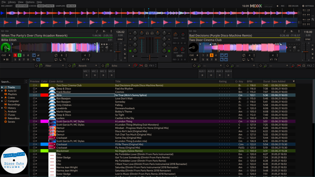图片[1]-开源DJ混音软件 Mixxx v2.5.2 中文多语免费版-宇程系统站