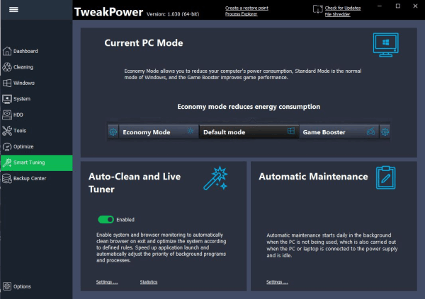 图片[1]-TweakPower (系统优化软件) v2.076 绿色版-宇程系统站