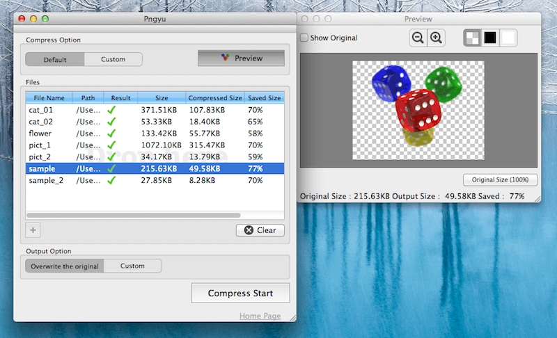 图片[1]-开源PNG图像批量压缩工具 Pngyu v1.0.5 绿色中文版-宇程系统站