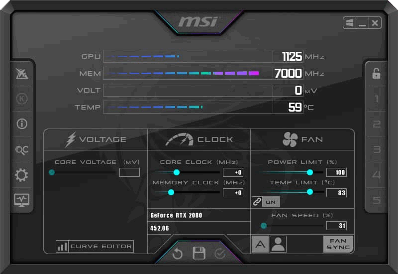 图片[1]-微星超频工具 MSI Afterburner v4.6.7 Beta2 中文版-宇程系统站