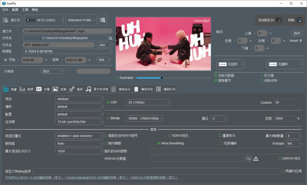 图片[1]-开源免费视频编码器 FastFlix v6.2.1 中文版-宇程系统站