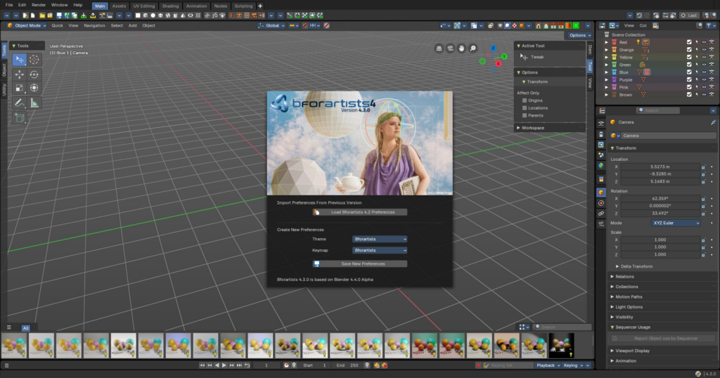 图片[2]-开源Blender分支 Bforartists v5.1.1 中文免费版-宇程系统站